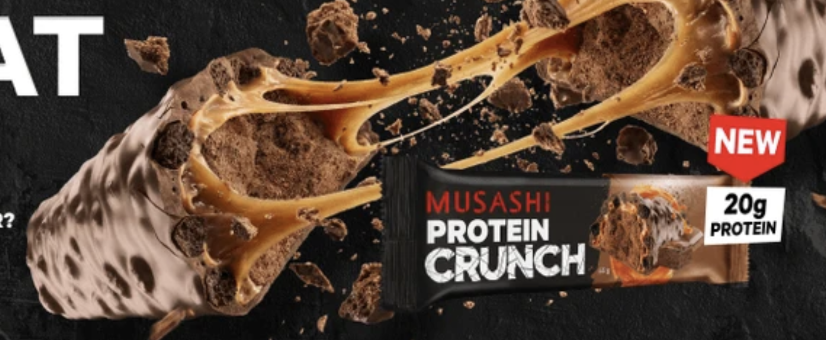MUSASHI protein bars made in New Zealand